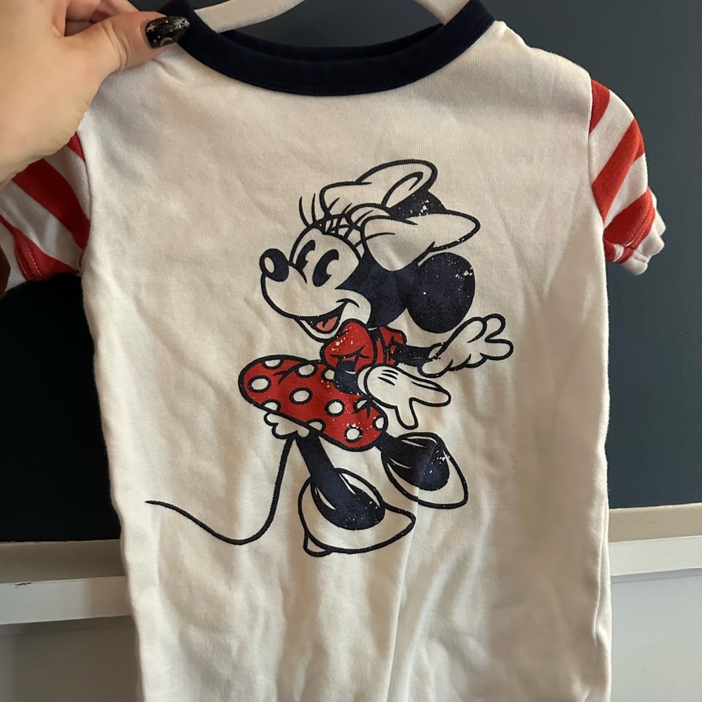 Disney Minnie Mouse Tee - White and Red